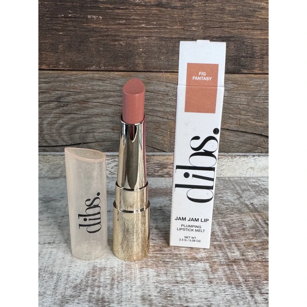 DIBS Beauty Jam Jam Lip Plumping Lipstick Melt Fig Fantasy NIB MSRP $24